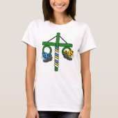 Midsommer Ladybugs Maypole T-Shirt (Vorderseite)