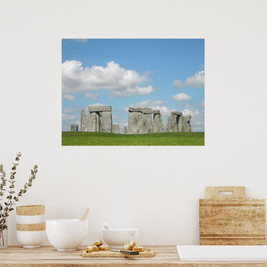 Midsommer Stonehenge Poster (Küche)