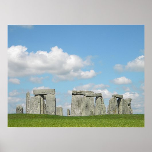 Midsommer Stonehenge Poster (Vorne)
