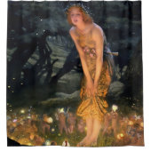 “Midsummer Eve” by Edward Robert Hughes Duschvorhang (Vorderseite)