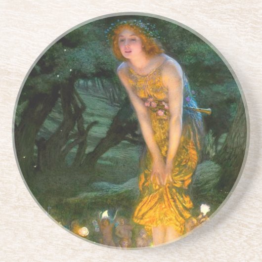 MidSummer Eve Edward Robert Hughes Getränkeuntersetzer (Vorne)