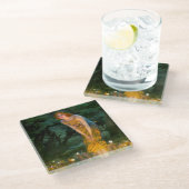 MidSummer Eve Edward Robert Hughes Glasuntersetzer (Schrägansicht)