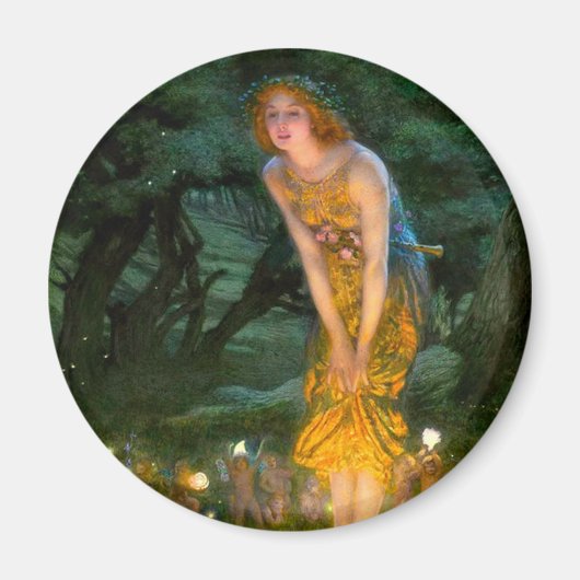 MidSummer Eve Edward Robert Hughes Magnet (Vorne)