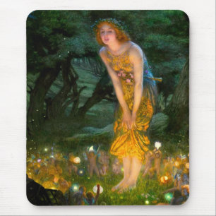 MidSummer Eve Edward Robert Hughes Mousepad