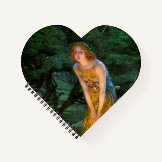 MidSummer Eve Edward Robert Hughes Notizblock (Vorderseite)