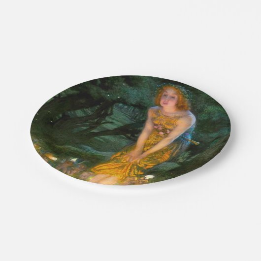 MidSummer Eve Edward Robert Hughes Pappteller (Schrägansicht)