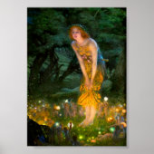 MidSummer Eve Edward Robert Hughes Poster (Vorne)
