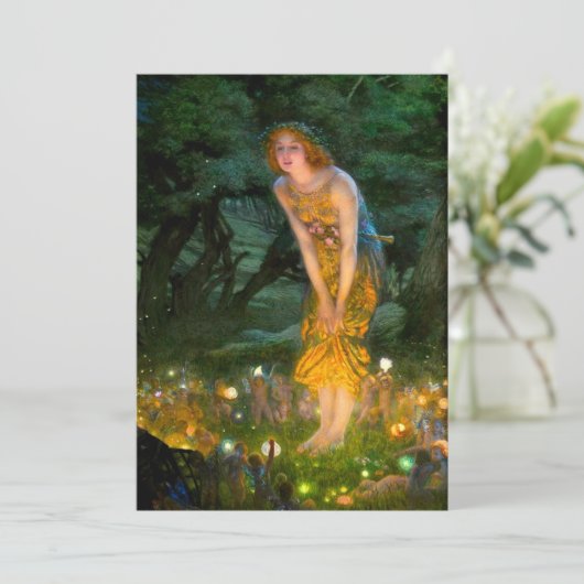 MidSummer Eve Edward Robert Hughes Save The Date (Stehend Vorderseite)