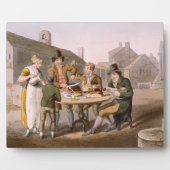 Midsummer Eve, from `Costume of Yorkshire' engrave Fotoplatte (Vorderseite)