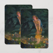 MidSummer Eve von Edward Robert Hughes Begleitkarte (Vorne/Hinten)