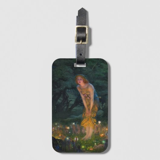 MidSummer Eve von Edward Robert Hughes Gepäckanhänger (Vorderseite Vertikal)