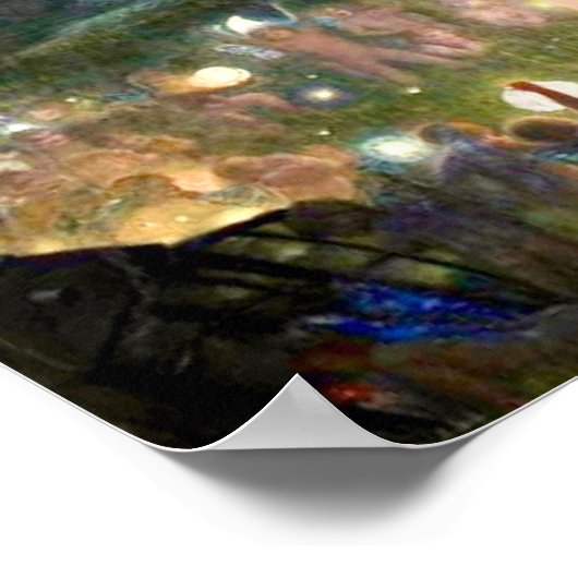 MidSummer Eve von Edward Robert Hughes Poster (Ecke)