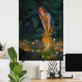MidSummer Eve von Edward Robert Hughes Poster (Heimbüro)