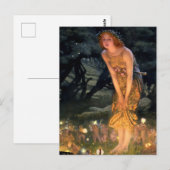 "MidSummer Eve" von Edward Robert Hughes Postkarte (Vorne/Hinten)