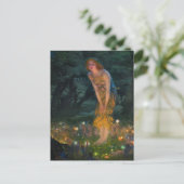 MidSummer Eve von Edward Robert Hughes Postkarte (Stehend Vorderseite)