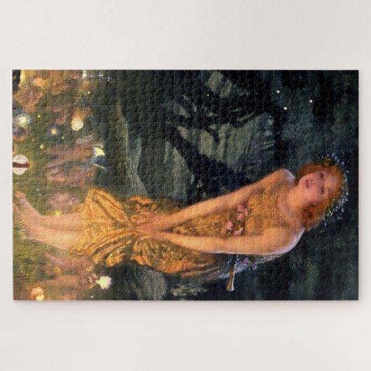 "MidSummer Eve" von Edward Robert Hughes Puzzle (Horizontal)