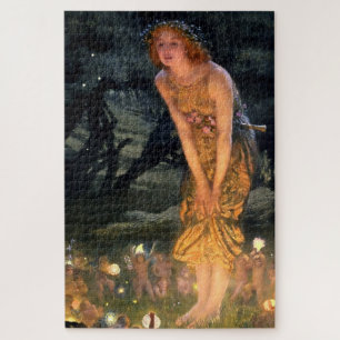 "MidSummer Eve" von Edward Robert Hughes Puzzle