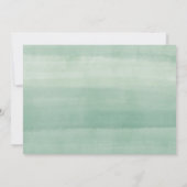 Midsummer Floral Save the Date Card (Rückseite)