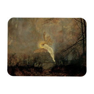 Midsummer Night von Grimshaw, viktorianische Vinta Magnet