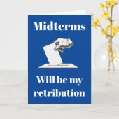 Midterms werden meine Rückgabe sein Karte (Gelbe Blume)