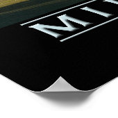 Midtown Atlanta - Piemont Park Poster (Ecke)