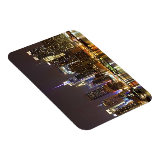 Midtown Manhattan aus Weehawken New Jersey Magnet (Rechte Seite)