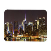 Midtown Manhattan aus Weehawken New Jersey Magnet (Horizontal)
