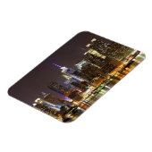 Midtown Manhattan aus Weehawken New Jersey Magnet (Linke Seite)