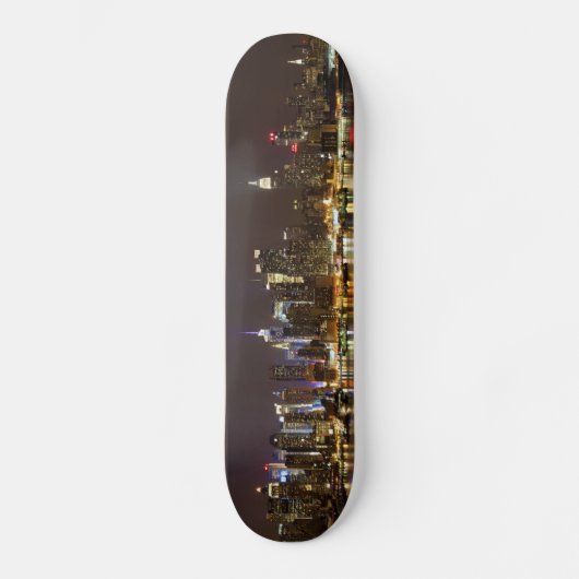 Midtown Manhattan gesehen von Weehawken New-Jersey Skateboard (Vorderseite)