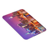 Midtown Manhattan in der Nacht mit Empire Stae Magnet (Rechte Seite)