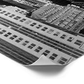 Midtown Manhattan New York City NY 1932 Poster (Ecke)