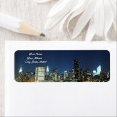 Midtown Manhattan Skyline bei Night Lights, NYC (Insitu)