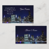 Midtown Manhattan Skyline, New York City Visitenkarte (Vorne/Hinten)