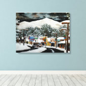 Midtown Ruidoso Leinwanddruck (Insitu (Holzboden))