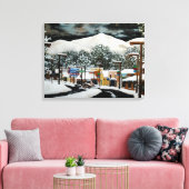 Midtown Ruidoso Leinwanddruck (Insitu (Wohnzimmer))