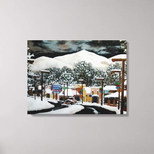Midtown Ruidoso Leinwanddruck (Vorderseite)