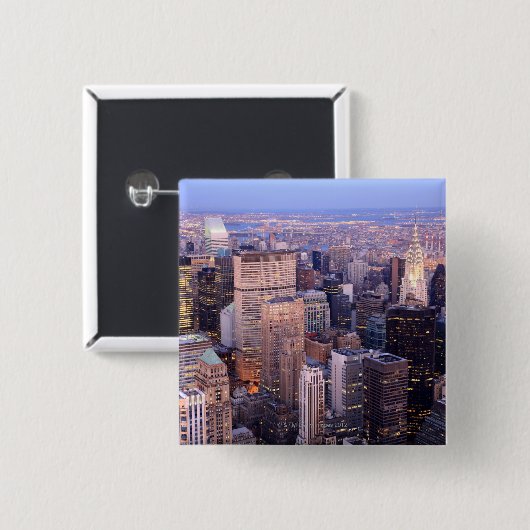 Midtown und Upper East Side Button (Vorne & Hinten)