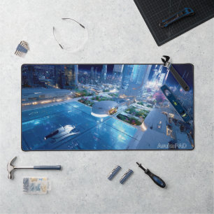 Midtravel Artwork Gaming Desk Pad 31,5″×15,5″ Schreibtischunterlage