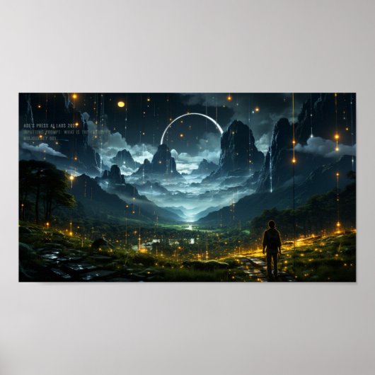 "Midtravel Was ist die Zukunft?" Poster (Vorne)