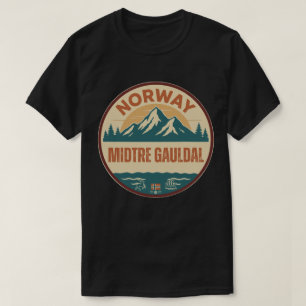 Midtre Gauldal, Norge Norwegen T-Shirt