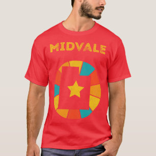 Midvale Utah Vintag Distressed Souvenir 1 T-Shirt