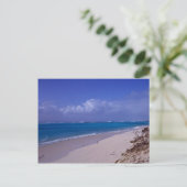 Midway Atoll Strand Postkarte (Stehend Vorderseite)