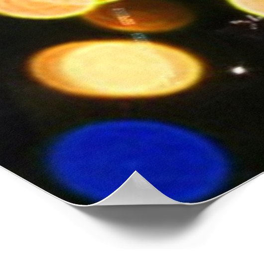 Midway Ferris Wheel Poster (Ecke)