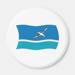 Midway-Insel Flagge Magnet
