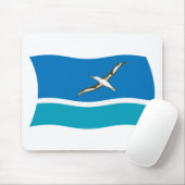 Midway Island Flag Mousepad (Mit Mouse)