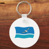 Midway Island Flag Schlüsselanhänger (Vorderseite)