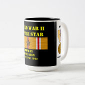 Midway-Kampagne Zweifarbige Tasse (VorderseiteRechts)