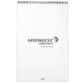 Midwest Airlines Calendar Kalender (Rückseite)