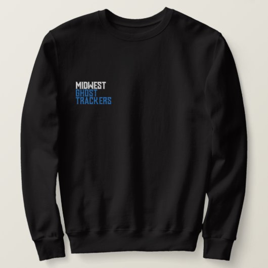 Midwest Ghost Trackers Sweatshirt (Design vorne)