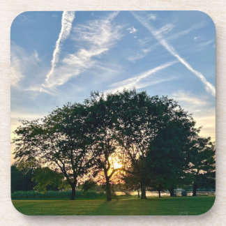 Midwest-Sonnenuntergangs-Untersetzer-Set Getränkeuntersetzer